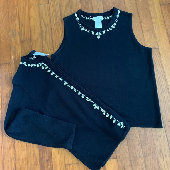 Designers Originals Sweaters - Vintage cardigan and tank top